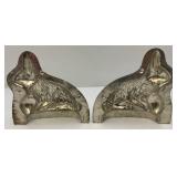 Vintage Two Piece Chocolate Bunny Mold 5 1/2" Bunny
