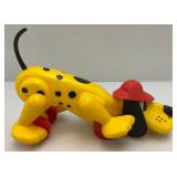 Vinjtage Digger The Dog Pull Toy 13" (Missing String)