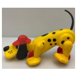 Vinjtage Digger The Dog Pull Toy 13" (Missing String)