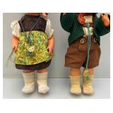 Vintage M. J. Hummel (Goebel) Rubber Collectors Dolls 11.5"