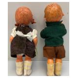 Vintage M. J. Hummel (Goebel) Rubber Collectors Dolls 11.5"