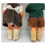 Vintage M. J. Hummel (Goebel) Rubber Collectors Dolls 11.5"