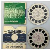 Vintage View Master With Religious Reels Including The Bible Story & More
