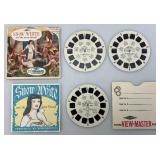 Misc. Vintage Veiw-Master Cartoon Reels Including Snow White & More