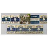 Misc. Vintage Veiw-Master Cartoon Reels Including Disneyland Main Street & More