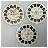 Misc. Vintage Veiw-Master Cartoon Reels Including Disneyland Main Street & More