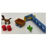 Vintage 1997 Bugs Bunny (Yosimite Sam) Acme Head Case Play Set (Complete)