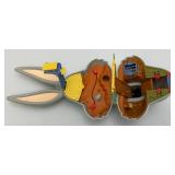 Vintage 1997 Bugs Bunny (Yosimite Sam) Acme Head Case Play Set (Complete)