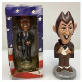 Original General Mills (Funko) Count Dracula Wacky Wobbler Bobble head & Obama Bobble Head In Original Pack