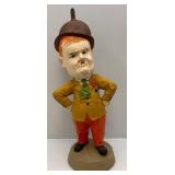 Vintage Oliver Hardy 23 1/2" Tall Statue Lamp Ready (Very Cool)