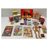 Misc. Vintage Collectible Toys Including Ken & Barbie, Brady Bunch Matchbox (NOC) & More
