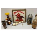 Misc. Beer Related Collectibles  Including Budweiser & More