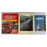 Misc. Vintage Books Including 100 Years Of The History Of The Automobile & More