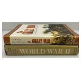 Misc. Vintage War Books  & More