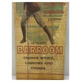 14" x 36" Wood Welcome 19th Hole Sign (Very Cool)