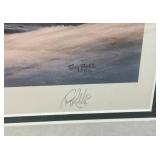 TERRY REDLIN Pencil Signed "Homeward Bound" Print Framed And Matted Behind Glass 23" x 33"