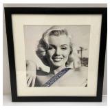 Framed & Canvas Marilyn Monroe Prints Canvaes Print 15" x 19" Framed Behind Glass Is 17 3/4" x 17 3/4"