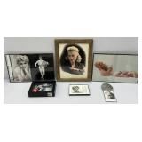 Misc, Framed Marilyn Monroe & Audrey Hepburn Prints & More Largest Is 13 1/2" x 16 1/2"