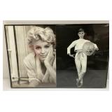 Misc, Framed Marilyn Monroe & Audrey Hepburn Prints & More Largest Is 13 1/2" x 16 1/2"