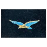 Vintage Framed Costume Jewelry Tree With Bird Art 17 1/2" x 21" (VERY COOL PIECE)