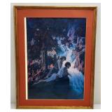 Misc. Framed Children Prints Including Waterfall By Maxfield Parrish & More