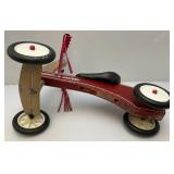 Vintage Radio Flyer Childs Ride On Scooter