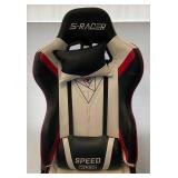 S-Racer Speed Series Gaming Chair (Arm Rests Have Missing Vinyl