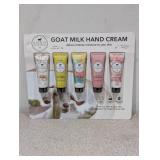 NATURES ORIGINAL GOAT MILK HAND CREAM 5PK.