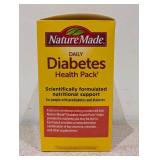 NATURE MADE DAILY DIABETES HEALTH PACK (60 PACKETS)