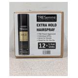 (12) 1.5OZ. TRESEMME’ EXTRA HOLD HAIRSPRAY