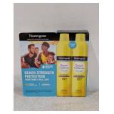2PK. NEUTROGENA BEACH DEFENSE SUNSCREEN SPRAY