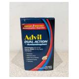 ADVIL DUAL ACTION PAIN RELIEVER 100 CAPLETS