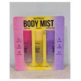 NUTRIUS BODY MIST 3PK.