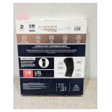 COPPER FIT ELITE COMPRESSION KNEE SLEEVE WITH AIRFLOW TECHNOLOGY S/M