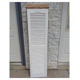 2 BOXES OF MID AMERICA BOARD-N-BATTER 14-1/2 x 55 WHITE SHUTTERS (2PK.)