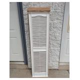 2 BOXES OF MID AMERICA BOARD-N-BATTER 14-1/2 x 55 WHITE SHUTTERS (2PK.)