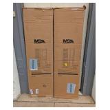 2 BOXES OF MID AMERICA BOARD-N-BATTER 14-1/2 x 52 BLACK SHUTTERS (2PK.)