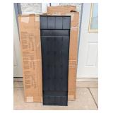 2 BOXES OF MID AMERICA BOARD-N-BATTER 14x47 BLACK SHUTTERS (2PK.)