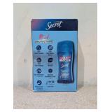 4PK. SECRET INVISIBLE SOLID DEODORANT