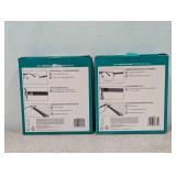 2 BOXES FOSTER GRANT +2.00 FULL RIM METAL READERS (3PK.)