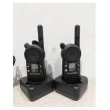 SET OF 2 MOTOROLA WALKIE-TALKIES