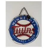 METAL WELDED SIGNS (15” ROUND) (MINNESOTA TWINS)