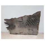 METAL WELDED SIGNS (AMERICAN FLAG)