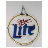 METAL WELDED SIGNS (18” ROUND) (MILLER LITE)