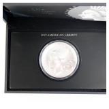 2019 American Liberty High Relief Silver Medal - 2.5 ozt