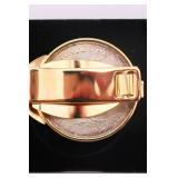 1921 Genuine Morgan Silver Dollar Money Clip - High Grade Coin