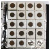 Foreign Coin Binder - 100+ Coins