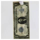 1923 US 1 Dollar Silver Certificate