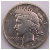 1921 US Silver Peace Dollar *Key Date*