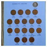 Canadian Small Cent Collection 1920-1956